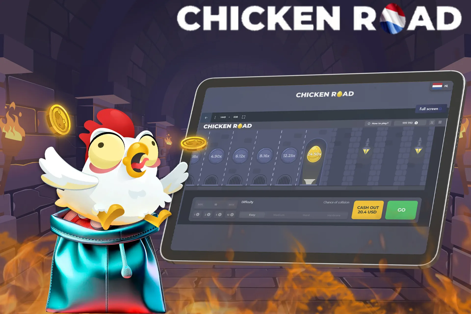 Hoge winsten en kansen om je inzetten te vermenigvuldigen